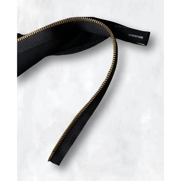 Acronym ng4-ps neck gaitor black/GOLD mask balaclava Zipper Techwear - Picture 5 of 8